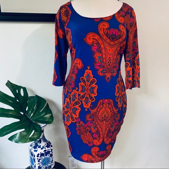 Forever 21 Dresses & Skirts - Plus Size Paisley Bodycon Dress
